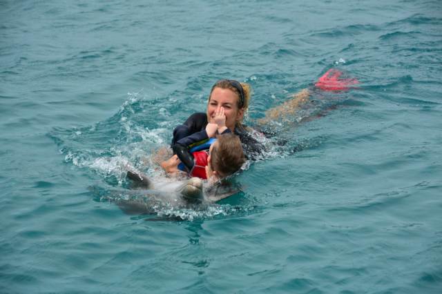 Delphintherapie Curacao 2015: Bild 6 von 47
